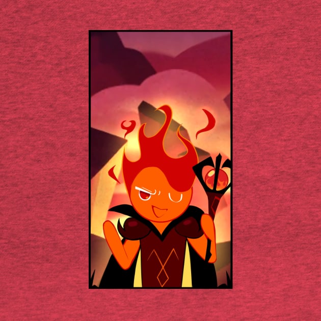 Fire Spirit Cookie by ailyvnna